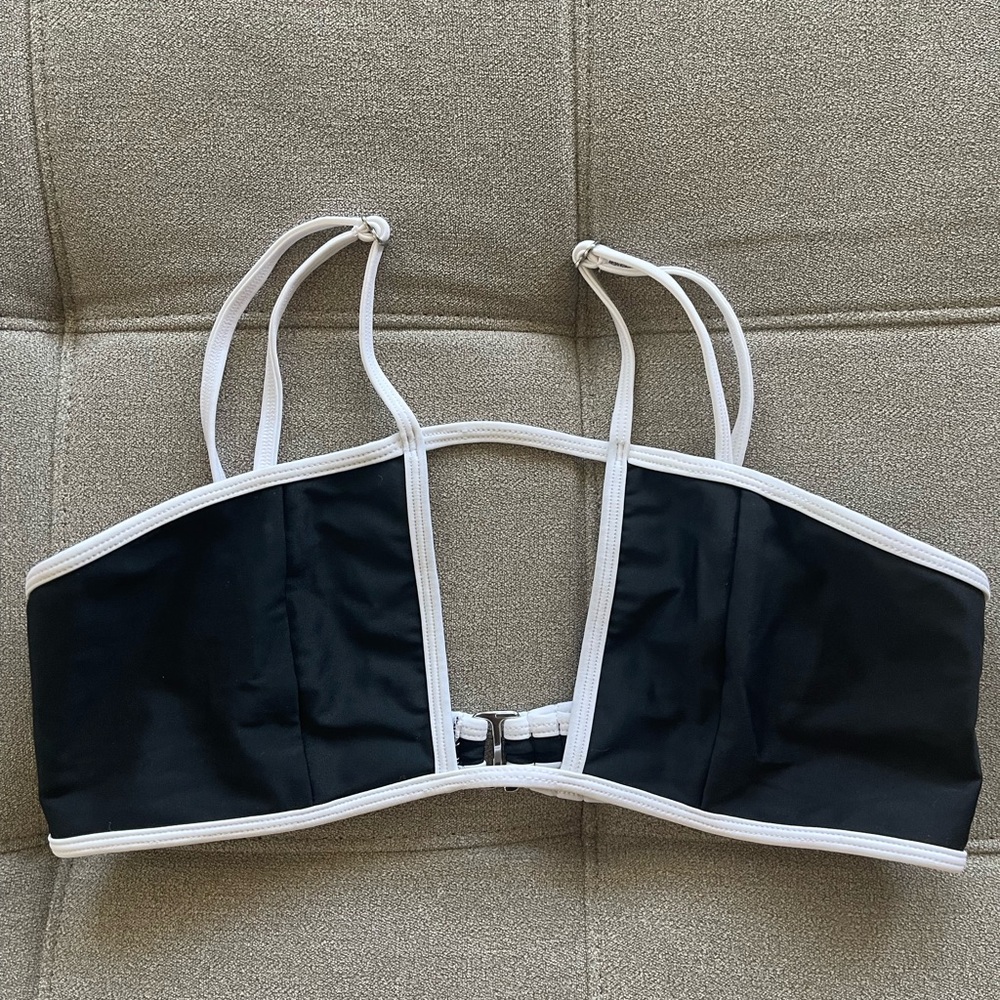 House of Harlow Black Bikini Top size M